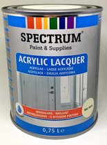 Spectrum Acrylic Lacquer  Ral 9010 Hoogglans