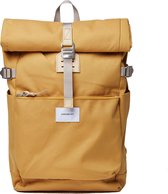 Sandqvist Ilon Yellow Rugzak SQA1660 duurzaam Geel laptop 13 inch 14-18L