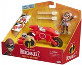 The Incredibles 2 - Elasticycle & Elastigirl Vehicle Playset