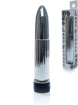 Bossoftoys - Mini Vibrator - Lady Finger - 13 Cm - Dia 2,5 Cm - Silver - 4600019 - Window Colourbox