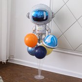 Uek Original - Astronaut Ruimte Ballon Set - incl ballonstandaard - ballonnenhouder - Outer Space - jongen