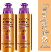 Duo Pack- 2x L'Oréal Paris Elvive Extraordinary Oil Krulverzorging Oil-In-Milk - 200ml - Leave-in Crème-3600523203864