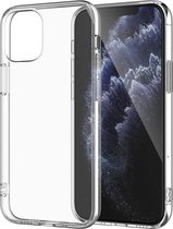 Siliconen back cover case - Geschikt voor IPhone 12 MINI Soft Siliconen Hoesje – Transparant