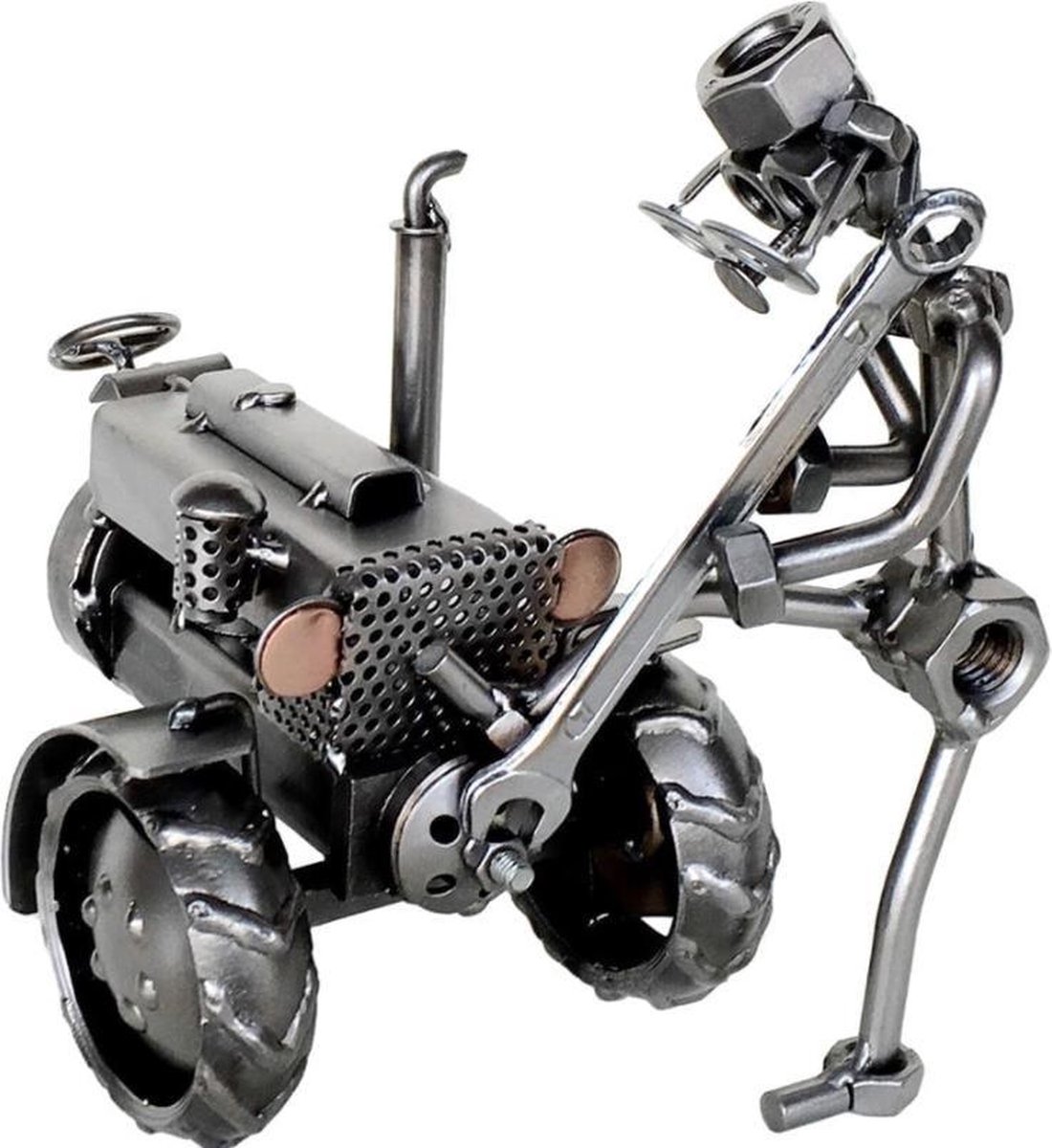 Hinz & Kunst smeedwerkfiguur "tractormonteur"