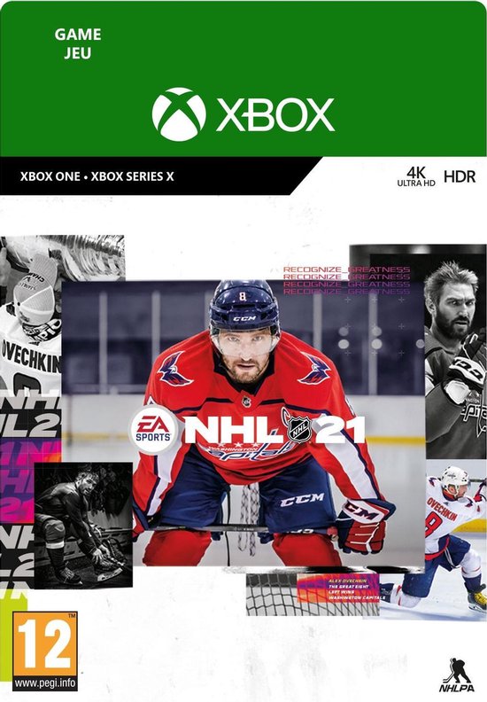 NHL 21: Standard Edition – Xbox One/ Xbox Series X/S Download – Niet beschikbaar in België