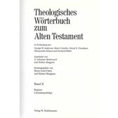 Theologisches Worterbuch Zum Alten Testament Bd 10 Leinen (Lfg.1-11)