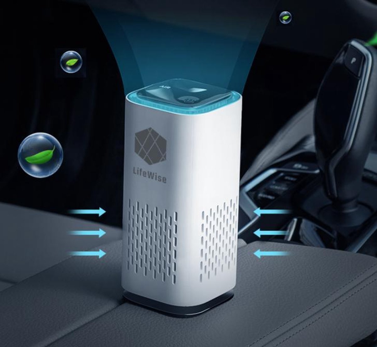 LifeWise Air Purifier Compacte Mini Luchtreiniger Met