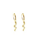Little snake earrings - Goud