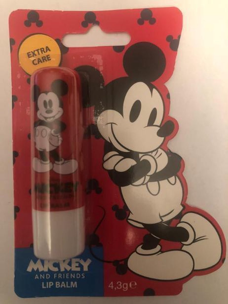 Lippenbalsem disney mickey mouse - lip balm - topcadeau - balsem stick Disney - cadeau