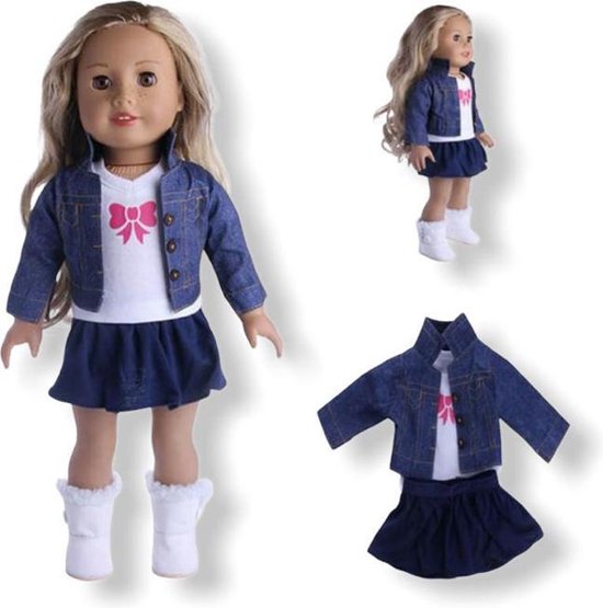 Een effectief medley sturen Poppenkleding meisje - Kleertjes geschikt voor o.a. BABY born -  Poppenkleertjes 43 cm... | bol.com