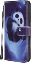 Panda beer agenda wallet book case hoesje Samsung Galaxy S20 FE (Fan edition)