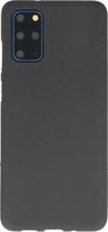 Hoesje Geschikt voor de Samsung Galaxy S20 Plus - Backcover Color Telefoonhoesje - Zwart