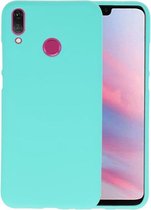 BackCover Hoesje Color Telefoonhoesje voor Huawei Y9 2019 - Turquoise