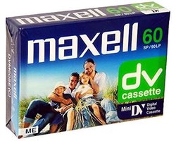 Maxell DVM 60 - MiniDV tape - DV video