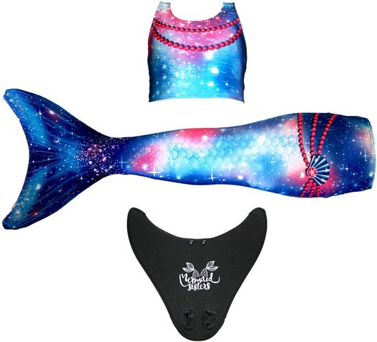 Lunar Zeemeerminstaart met bikini top en Accessoires met MONOVIN Lunar Zeemeerminstaart met bikini top en Accessoires met MONOVIN