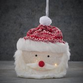 Luca Lighting - Santa head acrylic red white led battery operated - l25xw6xh22cm