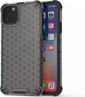 Casies Armor Case - Luxe Shockproof telefoon hoesje voor iPhone 12 / 12 Pro (6.1") - Zwart - Optimale bescherming tegen vallen en stoten