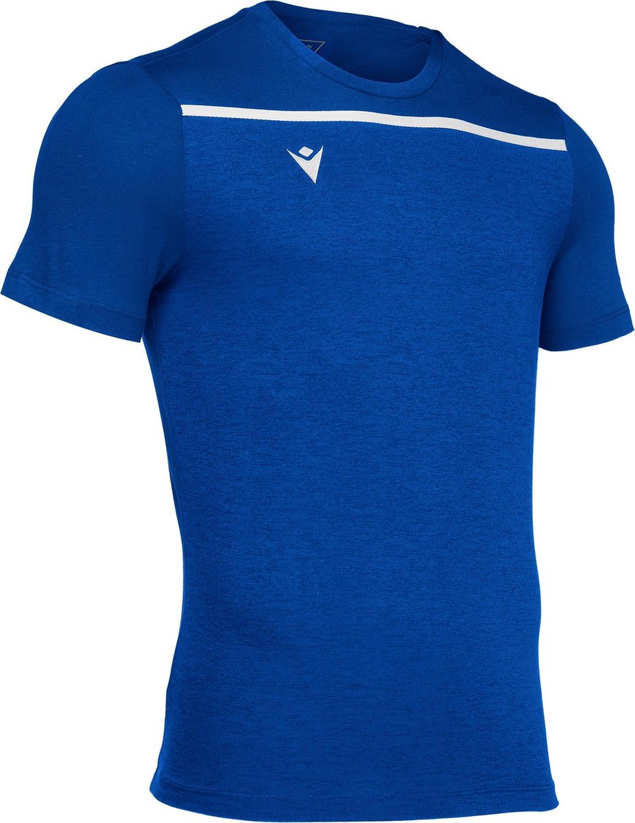 Macron Country Shirt Blauw/Wit