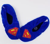 SUPERMAN PANTOFFELS - SLOFFEN VOOR KINDEREN - BLAUW MAAT 31/34