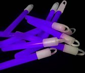 Glowsticks - Breaklights - Glow in the dark sticks - 10cm - Blauw - 24 stuks