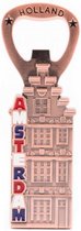 Opener Magneet Huis Amsterdam Koper - Souvenir