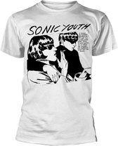 Sonic Youth Heren Tshirt -L- Goo Album Cover Wit
