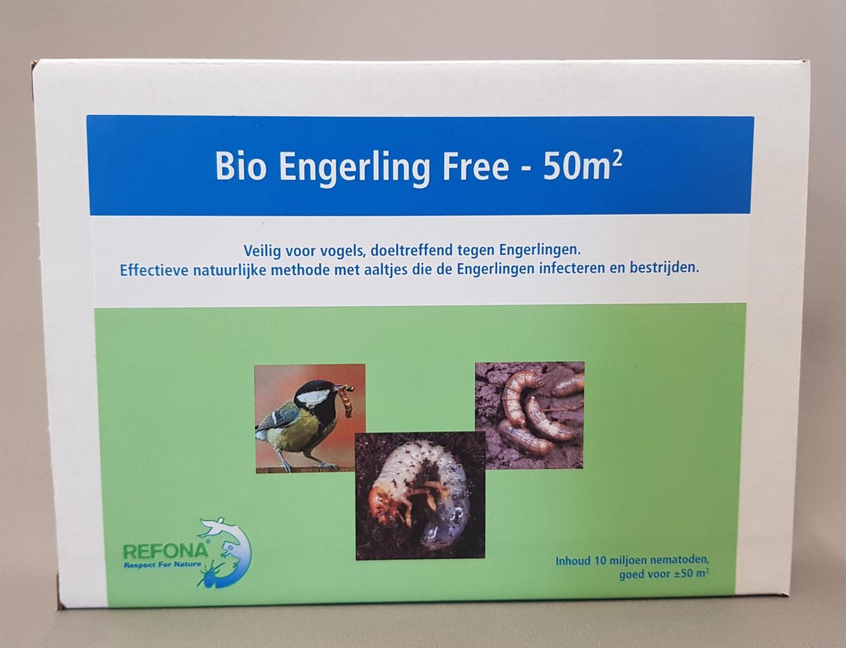 Bio Engerling Free 50m2 - Aaltjes voor het bestrijden van engerlingen en emelten