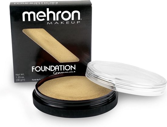 Foto: Mehron dekkende foundation greasepaint goud