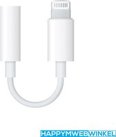 lightning naar 3,5 mm Jack audio aansluiting adapter voor Apple - Adapter voor Iphone oortjes