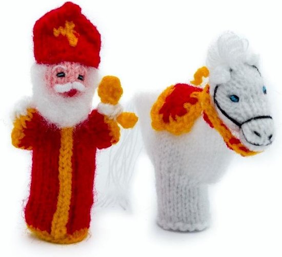 Trouwens Knuppel kralen Vingerpop Sinterklaas en het Paard | bol.com