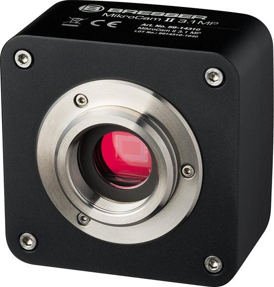Bresser Microscoopcamera - MicroCam II 3.1 MP - USB 3.0 - Voor Foto- en Video-opnames
