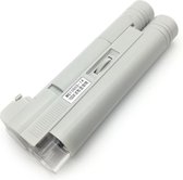 DrPhone HPM - Handbediende Pocket Microscoop 100X Mini Draagbare Microscoop Led Light Opvouwbare Sieraden Vergrootglas