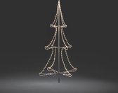 Konst smide Outdoor LED Kerstboom, 324 warm white led lampjes | Aluminum tree rack 3meter| Outdoor | Kerst