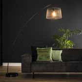 LifestyleFurn Vloerlamp 'Alexandra' Ø45cm, kleur Charcoal