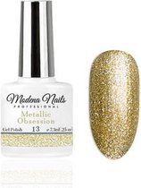Modena Nails Gellak Metallic Obsession - 13 - 7,3ml. - Glitter - Glitters - Gel nagellak