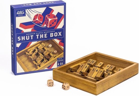 Afbeelding van het spel Professor Puzzle Dobbelspel Shut The Box (en)