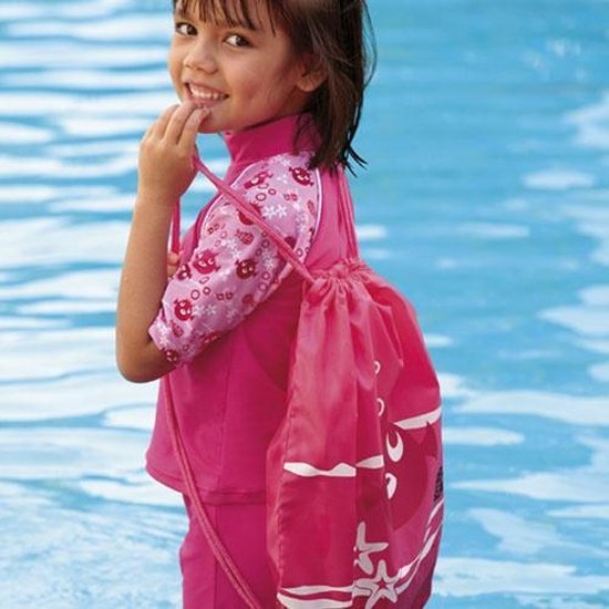 Zwemtas voor kinderen / Gymtas voor meisjes - Beco Sealife Roze | bol.com