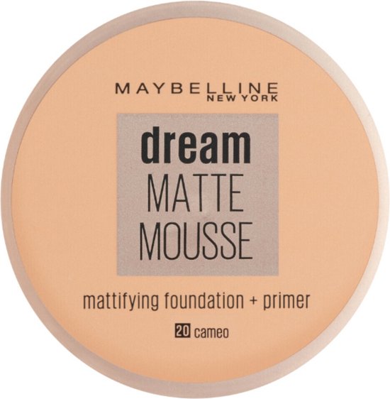 Maybelline Dream Matte Mousse Foundation – 020 Cameo