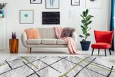 - Vloerkleed - Wit - 120cm x 170cm
