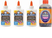Elmers Glue, 118 confetti Pakket voor perfect slijm! Wil jij slijm maken? Met dit Elmer's pakket lukt slijm maken altijd!