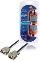 Bandridge BCL1002 Vga Verlengkabel Vga Male - Vga Female 15-pins 2.00 M Blauw