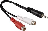 Hama Audio Adapter 2x RCA Socket - 3.5 Mm Jack Plug Stereo