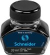 Schneider inktpotje - 33 ml - voor vulpennen - zwart - S-6911