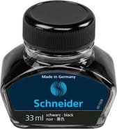 Schneider inktpotje - 33 ml - voor vulpennen - zwart - S-6911