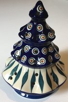 Bunzlau Kerstboom voor waxinelicht, Kerst X-mas