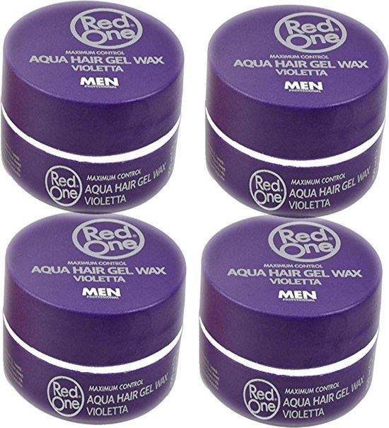 Red one Violet Hair Wax Haarwax Haargel Gel Aqua wax