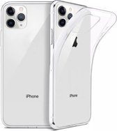 Apple iPhone 11 Pro Max Back Cover Telefoonhoesje | Transparant | TPU hoesje
