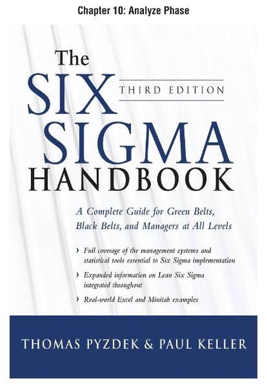 The Six Sigma Handbook, Third Edition, Chapter 10 - Analyze Phase