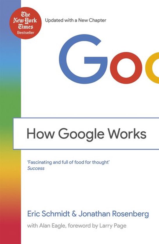 How Google Works - cover
