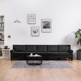 Bankstel  5-zits van stof (Incl LW anti kras viltjes) - Loungebank – zitbank- woonkamerbank
